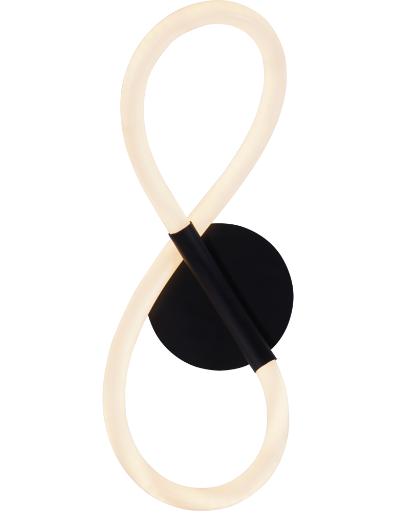 Wall lamps - Zuma Line Balbo Wall lamp with Light Color Change Function 3000K/4000K/6000K Black 20006W-BK. - product kolory-swiatla.pl 3