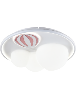 Zuma Line Focus Lampa Sufitowa Dziecięca 3-stopniowe ściemnianie Kolorowa MX4148-1-DWFD