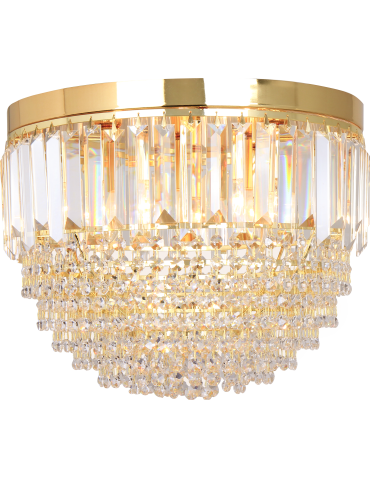 Zuma Line Charlotte Gold/Transparent Ceiling Lamp Fc19003/5 - product 2