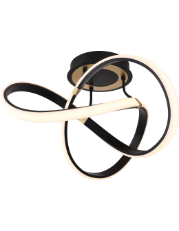 Zuma Line Indigo Modern Ceiling Lamp Black/Gold Mx9717-1-3Bgd. - product 2