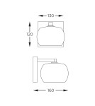 Kinkiety - Zuma Line Crystal Kinkiet Złoto Francuskie W0076-01A-F7Hf - produkt 2
