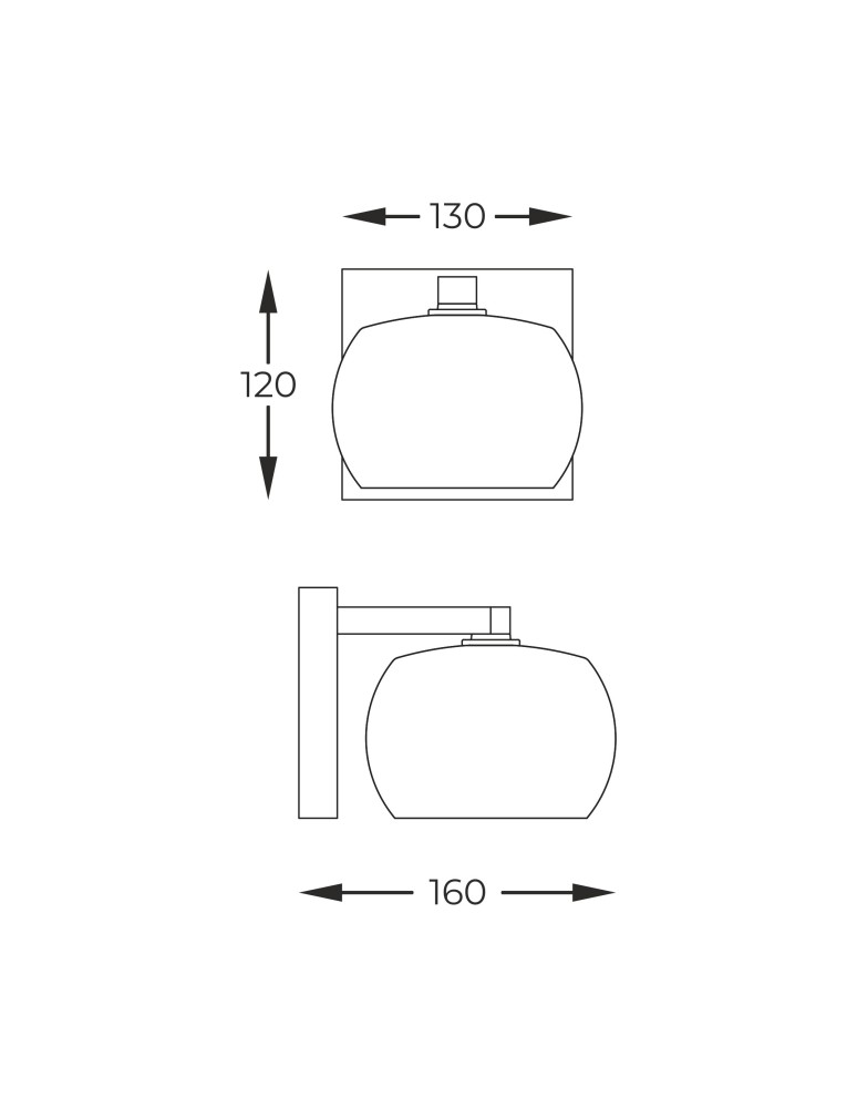 Kinkiety - Zuma Line Crystal Kinkiet Złoto Francuskie W0076-01A-F7Hf - produkt kolory-swiatla.pl 2