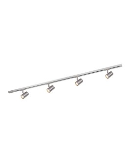 Italux Marvi TR Jazz SN Rail - Satin Nickel sets 4xGU10 40W 911408-4-SN-SET - product 2