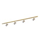 Ready-made rail kits - Italux Marvi TR Jazz AB Rail - Sets Antique Bronze 4xGU10 40W 911498-4-AB-SET - product 1