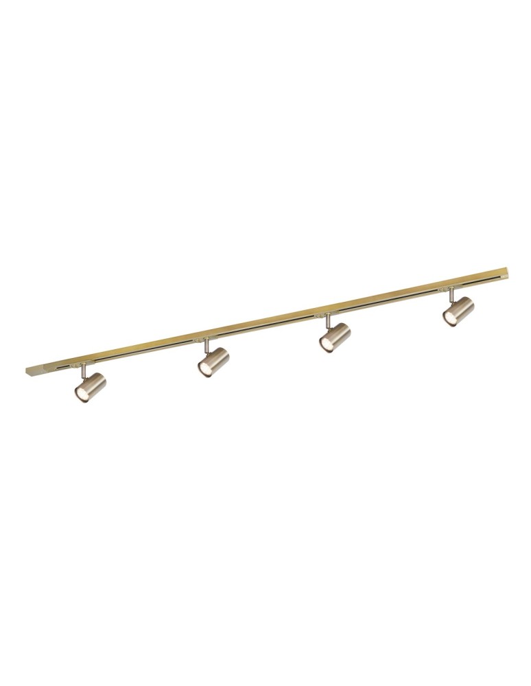 Ready-made rail kits - Italux Marvi TR Jazz AB Rail - Sets Antique Bronze 4xGU10 40W 911498-4-AB-SET - product kolory-swiatla.pl 2
