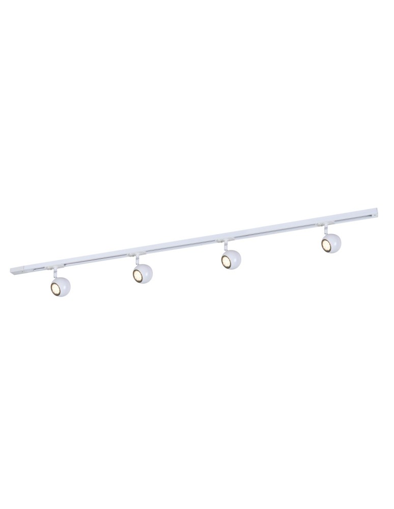 Ready-made rail kits - Italux Marvi TR Blake Rail - White 4xGU10 40W 920403-4-WH-SET sets. - product kolory-swiatla.pl 1