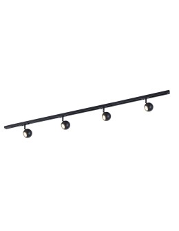 Italux Marvi TR Blake Szynoprzewody - zestawy Czarny 4xGU10 40W 920421-4-BL-SET