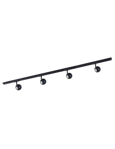 Italux Marvi TR Blake Szynoprzewody - zestawy Czarny 4xGU10 40W 920421-4-BL-SET - produkt 2