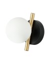 Italux Reverso Wall lamp Black, gold 1xG9 25W WL-5622-1-BK-W