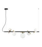 Pendant lamps over the island - Italux Reverso Pendant Black, Gold 5xG9 25W PND-5622-5-BK-W - product 2