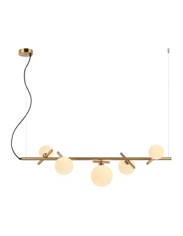 Italux Reverso Pendant Brass 5xG9 25W PND-5622-5-BRO-W