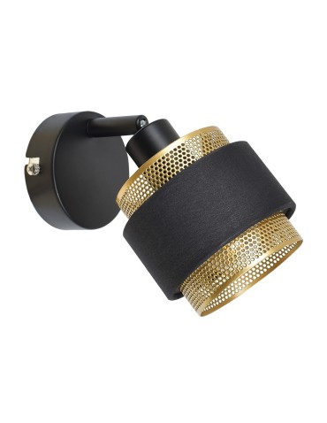 Italux Renez Spotlight/Spot Black, gold, fabric 1xE14 4W SPL-95820-1 - product 2