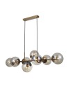 Italux Molite Hanging Brass Honey 8xE14 5W PND-1098-8-HB