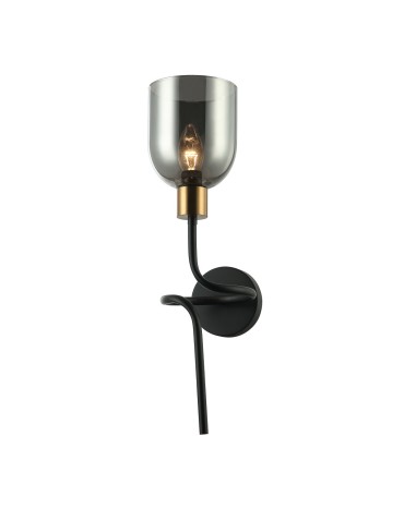 Italux Servio Wall lamp Black 1xE14 40W WL-66892-1A-BK-SG