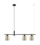 Pendant lamps over the island - Italux Servio Pendant Black 3xE14 40W PND-66892-3-BK-AMB - product 1