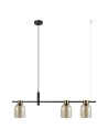 Italux Servio Pendant Black 3xE14 40W PND-66892-3-BK-AMB