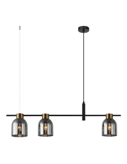 Italux Servio Wisząca Czarny 3xE14 40W PND-66892-3-BK-SG - produkt 2