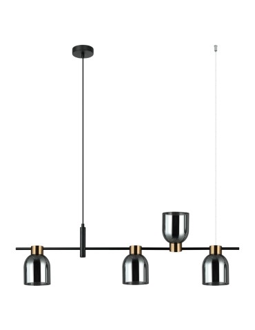 Italux Servio Pendant Black 4xE14 40W PND-66892-4-BK-SG - product 2