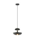 Single pendant lamps - Italux Marina Pendant Grey 1xE27 40W PND-73221-1M-GR - product 1