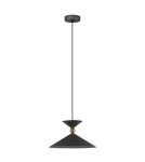 Single pendant lamps - Italux Quelto Pendant Grey 1xE27 40W PND-84432-1-GR - product 1