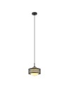 Italux Lomica Pendant Black 1xE27 40W PND-55456-1M-BK