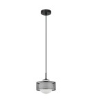 Single pendant lamps - Italux Lomica Pendant Black 1xE27 40W PND-55456-1M-BK - product 2