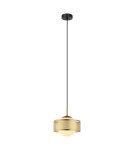 Single pendant lamps - Italux Lomica Pendant Gold 1xE27 40W PND-55456-1M-GD - product 1