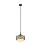 Single pendant lamps - Italux Lomica Pendant Black 1xE27 40W PND-55456-1L-BK - product 1