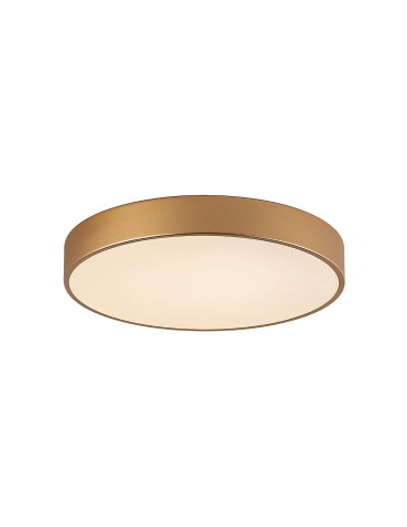 Italux Orbital Plafon Złoty piaskowany 1xLED 35W 4000K 5361-835RC-GD-4