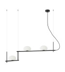 Pendant lamps over the island - Italux Kernio Pendant Black 3xG9 25W PND-357783-BK+W - product 2