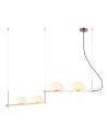 Italux Kernio Pendant Brass 4xG9 25W PND-357784-BRO+W