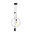Designer pendant lamps - Italux Trosti Pendant Black 2xG9, GU10 GU10 35W + G9 25W PND-428892-BK - product 1