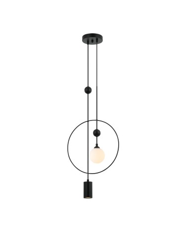 Italux Trosti Pendant Black 2xG9, GU10 GU10 35W + G9 25W PND-428892-BK