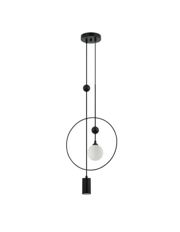 Italux Trosti Pendant Black 2xG9, GU10 GU10 35W + G9 25W PND-428892-BK - product 2