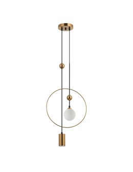 Italux Trosti Pendant Brass 2xG9, GU10 GU10 35W + G9 25W PND-428892-BRO - product 2
