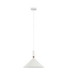 Single pendant lamps - Italux Drello Pendant White 1xE27 40W PND-541101-W - product 1