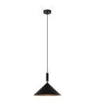 Single pendant lamps - Italux Drello Pendant Black 1xE27 40W PND-541101-BK - product 1