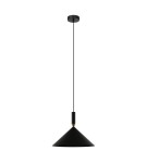 Single pendant lamps - Italux Drello Pendant Black 1xE27 40W PND-541101-BK - product 2