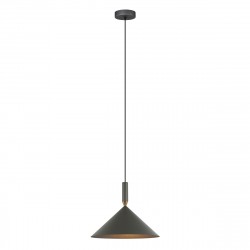 Italux Drello Wisząca Szary 1xE27 40W PND-541101-GR