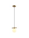 Italux Merseta Pendant Antique Bronze 1xG9 25W PND-463321S-BRO+W