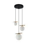Triple pendant lamps - Italux Merseta Pendant Antique Bronze 3xE14, G9 E14 40W + G9 25W PND-463323A-BRO+W - product 2