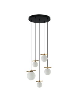 Italux Merseta Pendant Antique Bronze 5xE14, G9 E14 40W + G9 25W PND-463325A-BRO+W - product 2