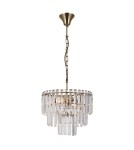 Chandeliers - Italux Buena Pendant Bronze Antique 4xE14 40W PND-22320-4-ABR - product 1