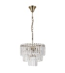 Chandeliers - Italux Buena Pendant Bronze Antique 4xE14 40W PND-22320-4-ABR - product 2