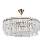Chandeliers - Italux Buena Pendant Antique Bronze 8xE14 40W PND-22320-8-ABR - product 1