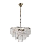 Chandeliers - Italux Buena Pendant Antique Bronze 9xE14 40W PND-22320-9-ABR - product 1
