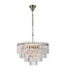 Chandeliers - Italux Buena Pendant Antique Bronze 9xE14 40W PND-22320-9-ABR - product 2