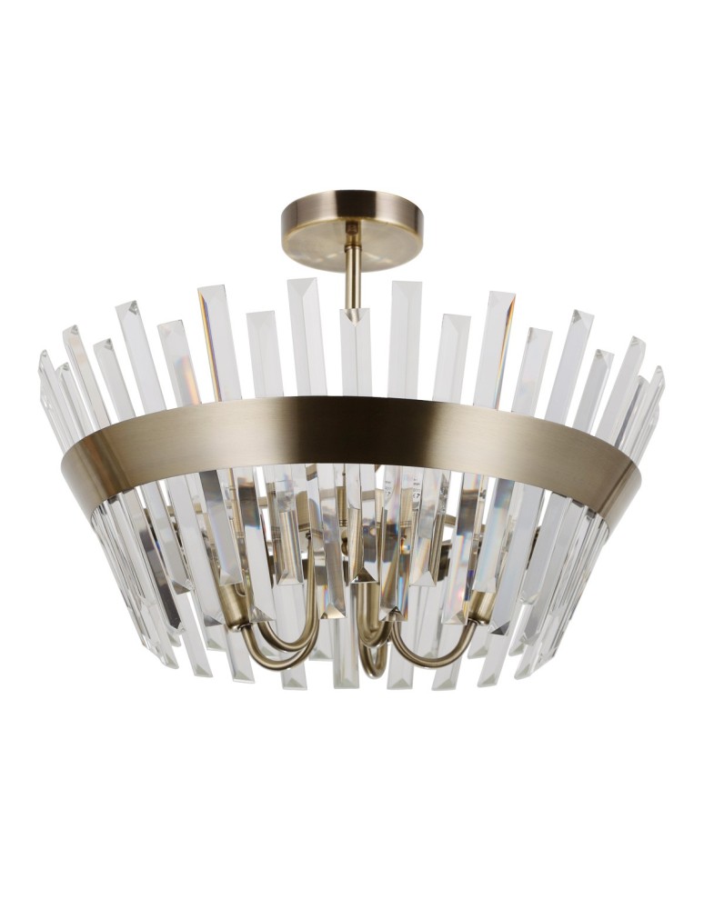 Chandeliers - Italux Altoya Pendant Antique Bronze 5xE14 40W PND-22450-5-ABR - product kolory-swiatla.pl 1