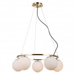 Italux Larosa Wisząca Brąz antyczny 5xE27 5W PND-33453-5-ABR