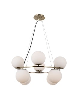 Italux Larosa Wisząca Brąz antyczny 8xE27 5W PND-33453-4-4-ABR